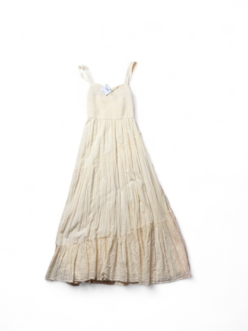 NWT American Eagle Cream Maxi Dress with Lace details